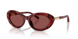 Dolce & Gabbana DG 4519 women Red Oval Sunglasses