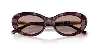 Dolce & Gabbana DG 4519 women Havana Oval Sunglasses