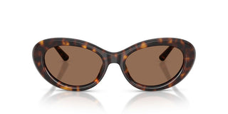 Dolce & Gabbana DG 4519 women Havana Oval Sunglasses