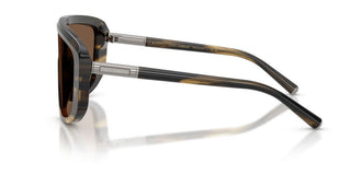 Dolce & Gabbana DG 4520 men Brown Shield Sunglasses