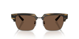 Dolce & Gabbana Dg 4522 Men Brown Squared Sunglasses