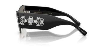 Dolce & Gabbana DG 4526B women Black Shield Sunglasses