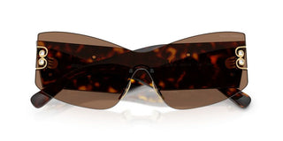 Dolce & Gabbana DG 4526B women Havana Shield Sunglasses