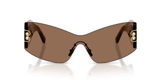 Dolce & Gabbana DG 4526B women Havana Shield Sunglasses