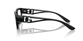 Dolce & Gabbana Dg 5110 Unisex Black Squared Eyeglasses