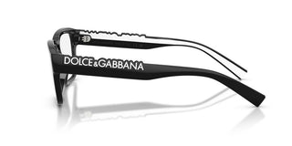Dolce & Gabbana DG 5112 unisex Black Rectangle Eyeglasses