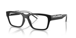 Dolce & Gabbana DG 5112 unisex Black Rectangle Eyeglasses