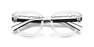 Dolce & Gabbana DG 5113 unisex Transparent Round Eyeglasses