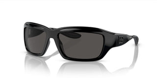 Dolce & Gabbana DG 6191 unisex Black Geometric Sunglasses
