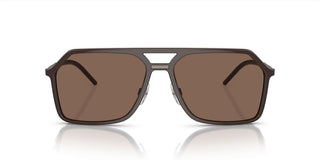 Dolce & Gabbana DG 6196 men Brown Pilot Sunglasses