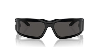 Dolce & Gabbana DG 6198 unisex Black Rectangle Sunglasses