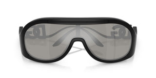 Dolce & Gabbana Dg 6202 Women Black Shield Sunglasses