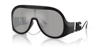 Dolce & Gabbana Dg 6202 Women Black Shield Sunglasses