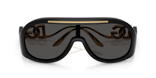 Dolce & Gabbana Dg 6202 Women Black Shield Sunglasses