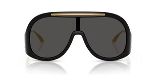 Dolce & Gabbana Dg 6202 Women Black Shield Sunglasses
