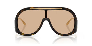 Dolce & Gabbana Dg 6202 Women Havana Shield Sunglasses