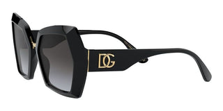 Dolce & Gabbana DG MONOGRAM DG 4377 women Black Butterfly Sunglasses