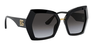 Dolce & Gabbana DG MONOGRAM DG 4377 women Black Butterfly Sunglasses