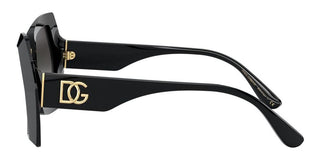 Dolce & Gabbana DG MONOGRAM DG 4377 women Black Butterfly Sunglasses