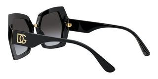 Dolce & Gabbana DG MONOGRAM DG 4377 women Black Butterfly Sunglasses