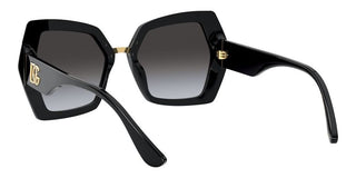 Dolce & Gabbana DG MONOGRAM DG 4377 women Black Butterfly Sunglasses