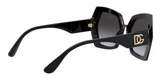 Dolce & Gabbana DG MONOGRAM DG 4377 women Black Butterfly Sunglasses