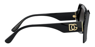 Dolce & Gabbana DG MONOGRAM DG 4377 women Black Butterfly Sunglasses
