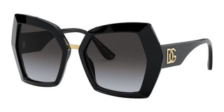 Dolce & Gabbana DG MONOGRAM DG 4377 women Black Butterfly Sunglasses