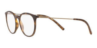 Dolce & Gabbana DIAGONAL CUT DG 5031 men Havana Round Eyeglasses