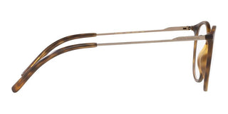 Dolce & Gabbana DIAGONAL CUT DG 5031 men Havana Round Eyeglasses