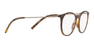 Dolce & Gabbana DIAGONAL CUT DG 5031 men Havana Round Eyeglasses