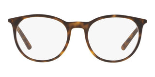 Dolce & Gabbana DIAGONAL CUT DG 5031 men Havana Round Eyeglasses