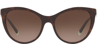 Tiffany & Co. DIAMOND POINT TF 4159 women Havana Butterfly Sunglasses