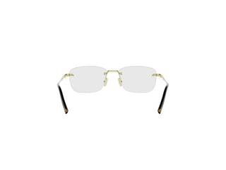 DIOR DIORBLACKSUITO S27U DIORBLACKSUITO S27U unisex Gold Rectangle Eyeglasses