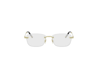DIOR DIORBLACKSUITO S27U DIORBLACKSUITO S27U unisex Gold Rectangle Eyeglasses
