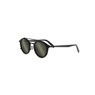 DIOR DiorBlackSuit DiorBlackSuit R7U men Black Round Sunglasses