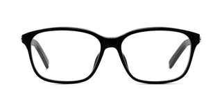 DIOR DiorEssentialO SI unisex Black Squared Eyeglasses