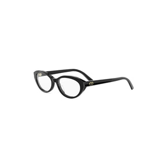 DIOR DiorGlowO DiorGlowO B1I women Black Oval Eyeglasses
