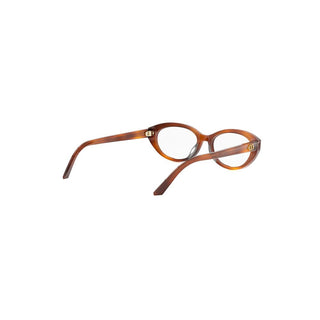 DIOR DiorGlowO DiorGlowO B1I women Red Oval Eyeglasses