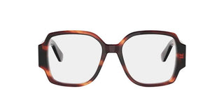 DIOR DIORGLOWO S3I DIORGLOWO S3I women Red Squared Eyeglasses