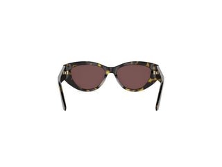 DIOR DiorGlow B1I women Havana Oval Sunglasses