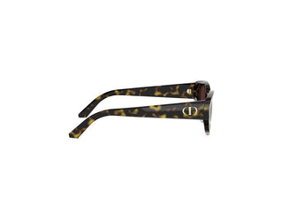 DIOR DiorGlow B1I women Havana Oval Sunglasses