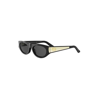 DIOR DiorGlow DiorGlow B2I women Black Oval Sunglasses