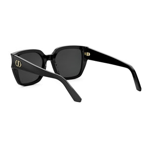 DIOR DiorGlow DiorGlow S1I women Black Squared Sunglasses