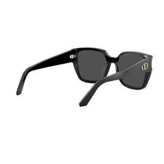 DIOR DiorGlow DiorGlow S1I women Black Squared Sunglasses