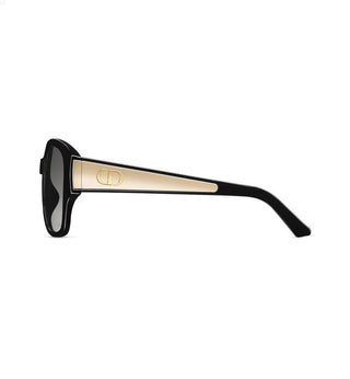 DIOR DIORGLOW S2I DiorGlow S2I women Black Squared Sunglasses