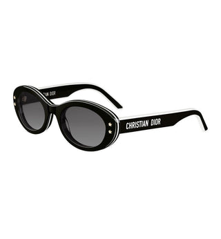 DIOR DiorPacific DiorPacific B4I women Black Oval Sunglasses