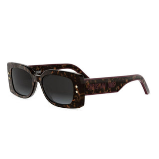 DIOR DiorPacific DiorPacific S1U women Havana Geometric Sunglasses