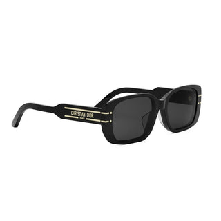 DIOR DiorSignature DiorSignature S12F women Black Rectangle Sunglasses