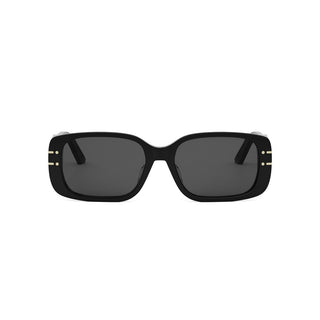 DIOR DiorSignature DiorSignature S12F women Black Rectangle Sunglasses